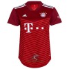 Officiële Voetbalshirt FC Bayern München Thuis 2021-22 - Dames